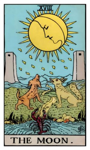 The Moon (tarot card)